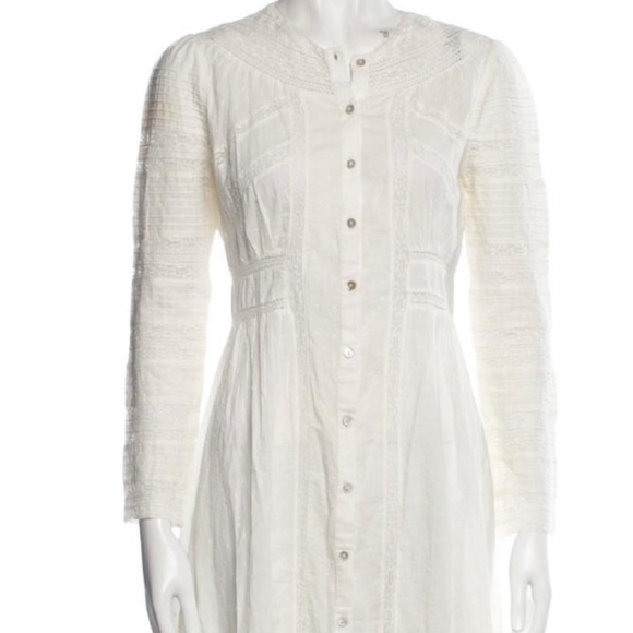 LoveShackFancy Dresses & Skirts - 🔥LOVE SHACK FANCY ANTIQUE WHITE LAWN DRESS🔥